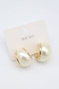 Sole Gold Kadın Altın Çelik Küpe 25mm