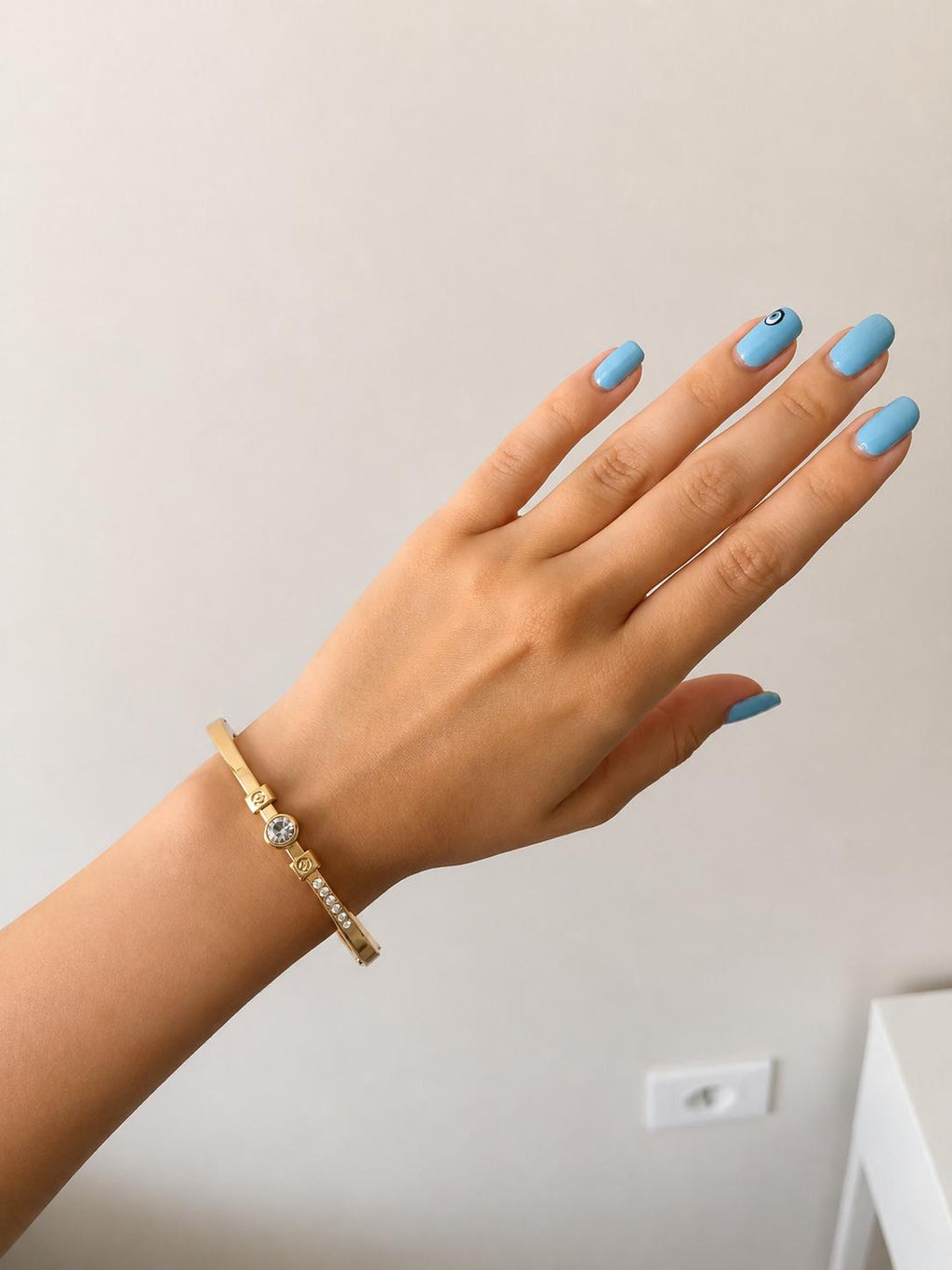 Luna Gold Taş Detaylı Bileklik