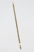 Zora Kadın Gold Siyah Zirkon Taşlı Bileklik (17+2cm)