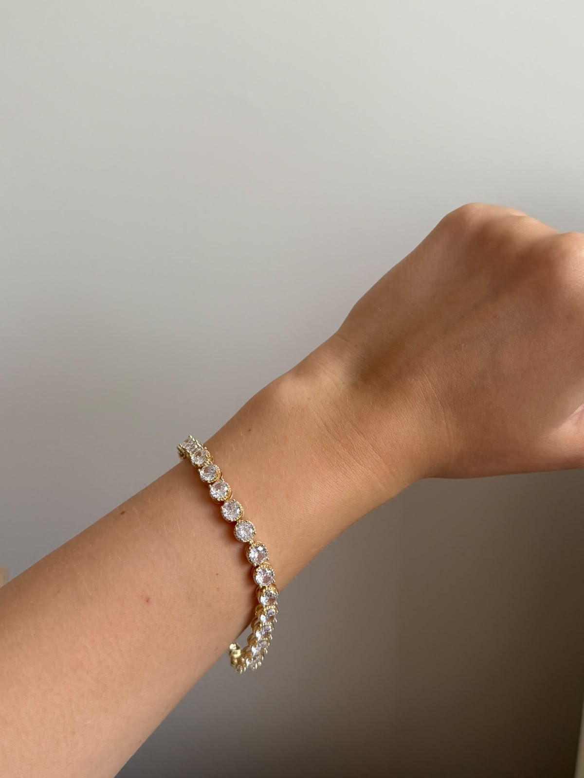 Gold Stone Su Yolu Bileklik