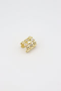 Star Zirkon Taşlı Kadın Altın Gold Earcuff Küpe