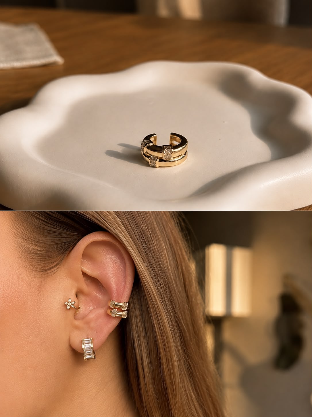 Taş Detay Earcuff